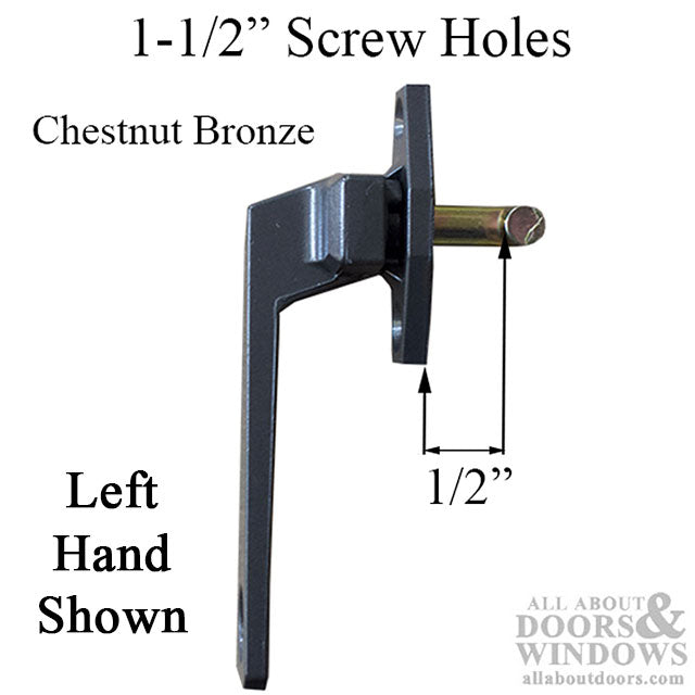 Project-In handle, 1-1/2 screw holes, 1/2” Hook Projection, Pole Ring - Project-In handle, 1-1/2 screw holes, 1/2” Hook Projection, Pole Ring