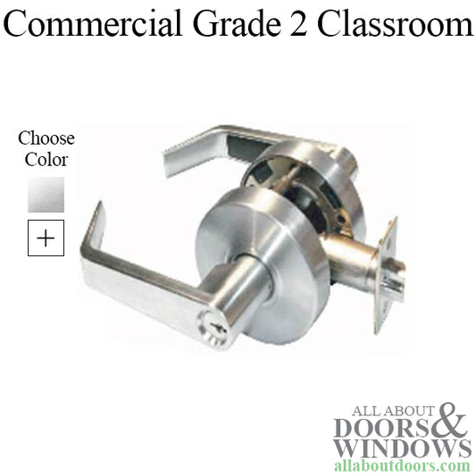 Classroom Lever Lock, 2-3/4bs,  Commercial Grade 2 Saturn Series
