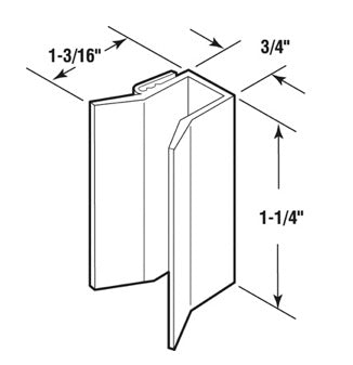 Shower Door Jamb Guide - Shower Door Jamb Guide