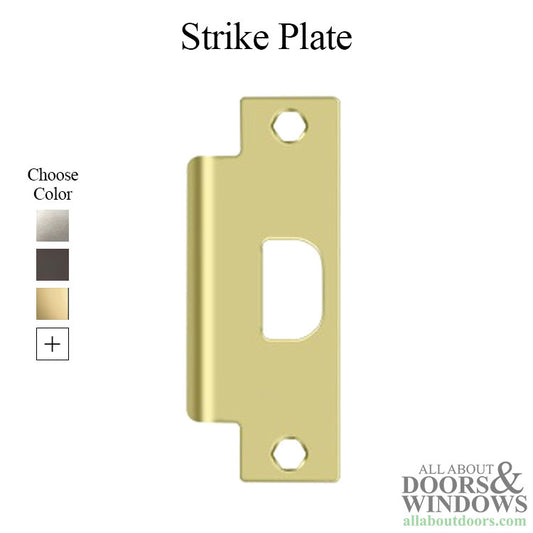 Spring Latch Strike Plate, 4-7/8"