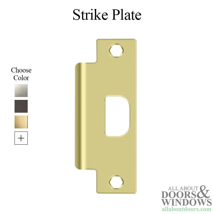 Spring Latch Strike Plate, 4-7/8