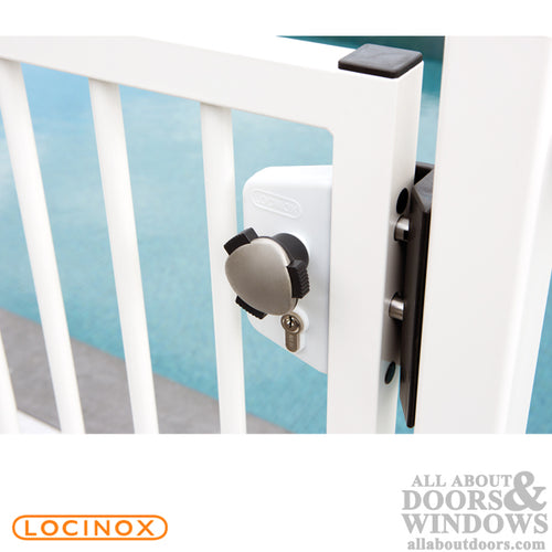 Locinox Childproof Knobset for Gates, Swimming Pools - Locinox Childproof Knobset for Gates, Swimming Pools