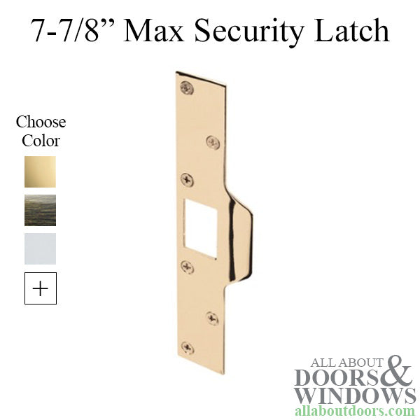 Strike, Maximum Security Deadlatch - Choose Color - Strike, Maximum Security Deadlatch - Choose Color