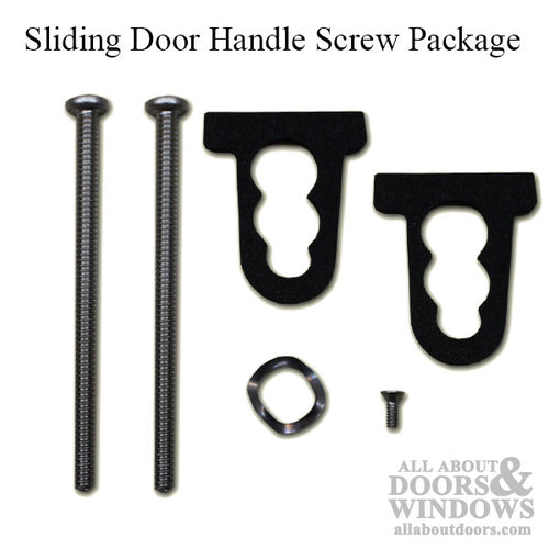 Sliding Door Handle Screw Package - 3