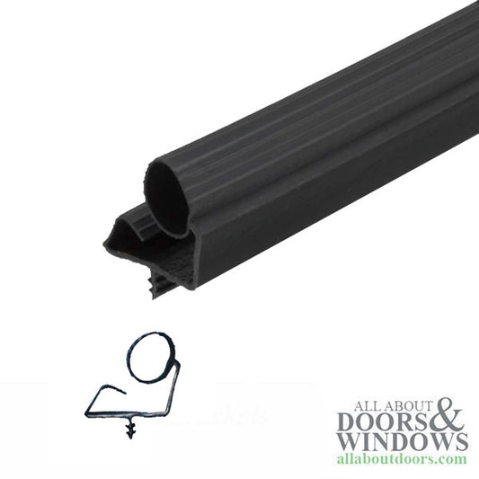 Weatherstrip, Pella Designer Series Hinged Door, 95" - Black