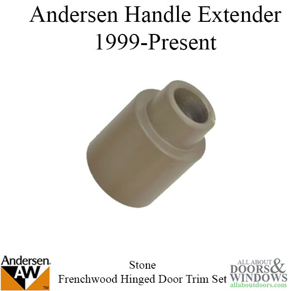 Andersen FWH / FWO Handle Extender/ Extension - Stone - Andersen FWH / FWO Handle Extender/ Extension - Stone