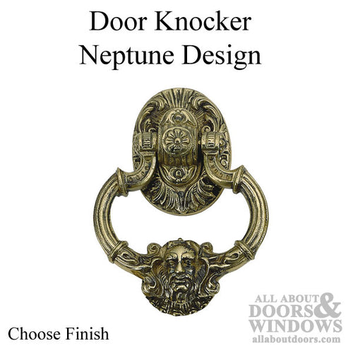 Neptune Door Knocker 7-3/8