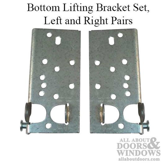 Bottom Lifting Bracket Set, Left & Right - Pairs