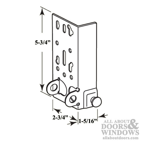 Right Hand Bottom Lifting Bracket for Garage Door - Right Hand Bottom Lifting Bracket for Garage Door