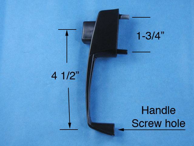 Storm Door Push Button Latch 1.75 Inch Screw Hole Spacing - Storm Door Push Button Latch 1.75 Inch Screw Hole Spacing