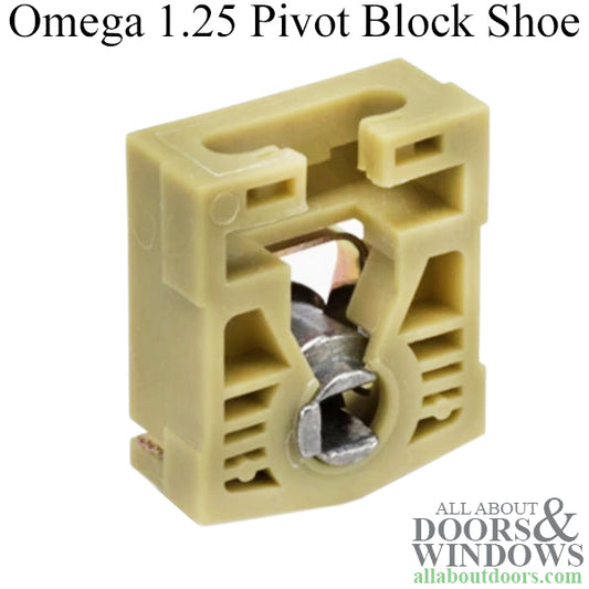 Pivot Block Shoe, 1-1/4" x 17/32