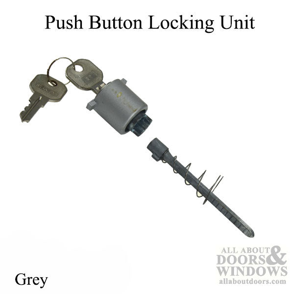 Ideal Security Storm Door Push Button Locking Unit - Ideal Security Storm Door Push Button Locking Unit