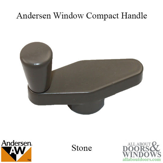 Andersen Compact Handle For Awning and Casement Window Handle Stone