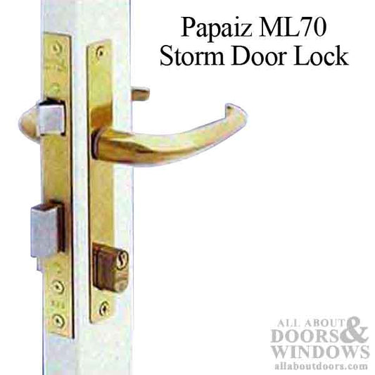 UNAVAIL. PapaiZ ML70 Storm Door  Lock - Replacement Avail.