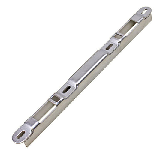 Sliding Door Keeper, 3/4 Inch Raised Dual Point Strike - Stainless Steel