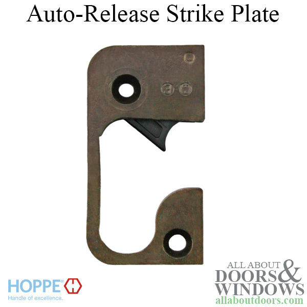 Strike Plate, RA6133, Auto-Release 1.30 x 2.40 - Oil-Rubbed Brass - Strike Plate, RA6133, Auto-Release 1.30 x 2.40 - Oil-Rubbed Brass