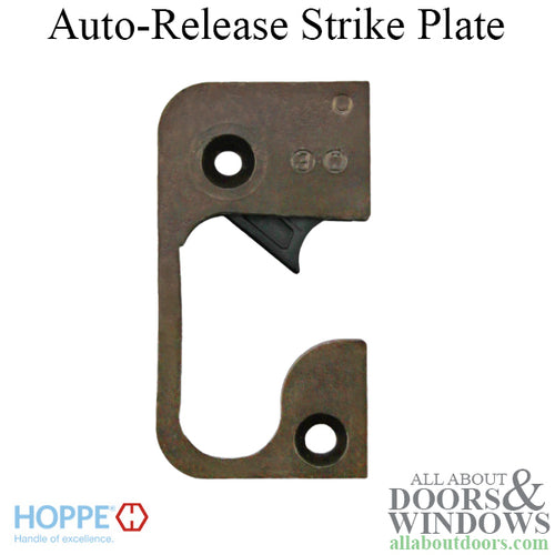 Strike Plate, RA6133, Auto-Release 1.30 x 2.40 - Oil-Rubbed Brass - Strike Plate, RA6133, Auto-Release 1.30 x 2.40 - Oil-Rubbed Brass