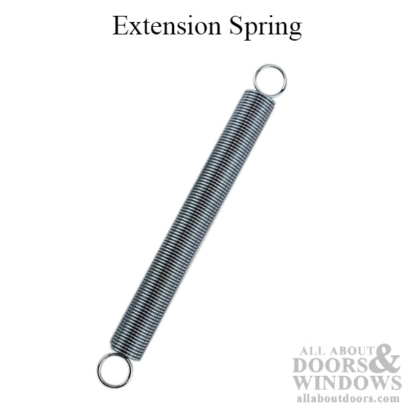 Extension Spring - 5/8 In Dia X 6-1/2 In Long - .054 Wire - Extension Spring - 5/8 In Dia X 6-1/2 In Long - .054 Wire