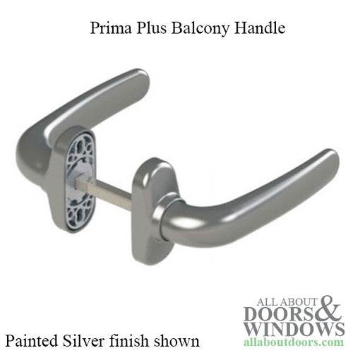 Giesse Prima Plus Balcony Handles, Interior / Exterior, Non Locking - Giesse Prima Plus Balcony Handles, Interior / Exterior, Non Locking