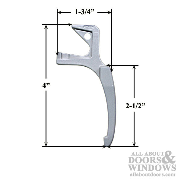 Pella Sash Lock Handle Right Hand Sash Lock Handle For Casement Window - Pella Sash Lock Handle Right Hand Sash Lock Handle For Casement Window