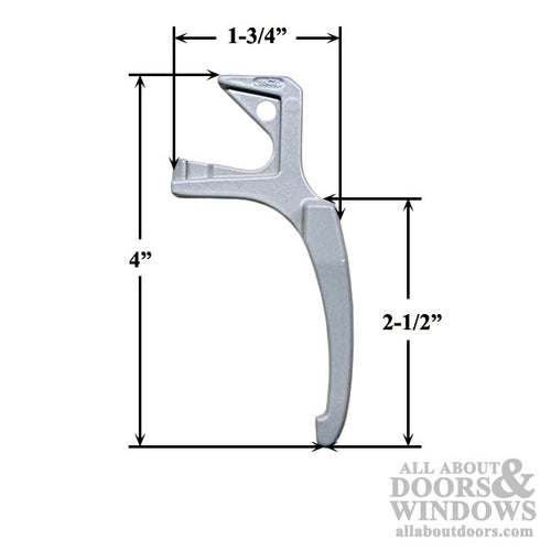 Pella Sash Lock Handle Right Hand Sash Lock Handle For Casement Window - Pella Sash Lock Handle Right Hand Sash Lock Handle For Casement Window