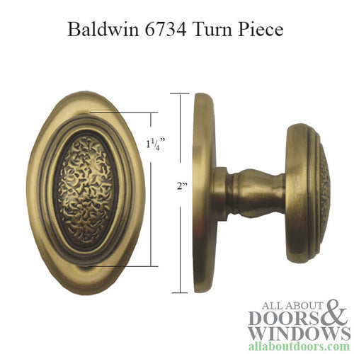 Baldwin 6734 Turn Piece - Baldwin 6734 Turn Piece