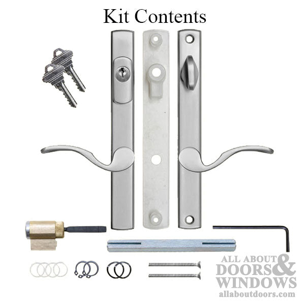 Active Keyed Multipoint Lock Door Handles for Swing Door - Active Keyed Multipoint Lock Door Handles for Swing Door