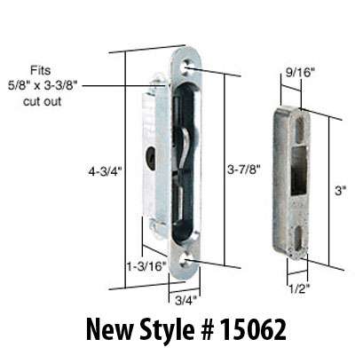 Mortise Lock with recessed Housing - Discontinued - Mortise Lock with recessed Housing - Discontinued