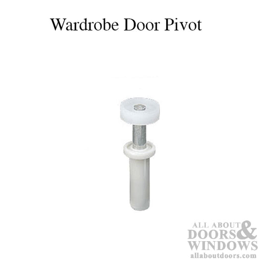 Wardrobe Door Guide Pivot 7/8 Inch Wheel
