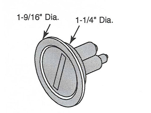 Emergency Entry Knob - 1 Inch Door Thickness - Emergency Entry Knob - 1 Inch Door Thickness