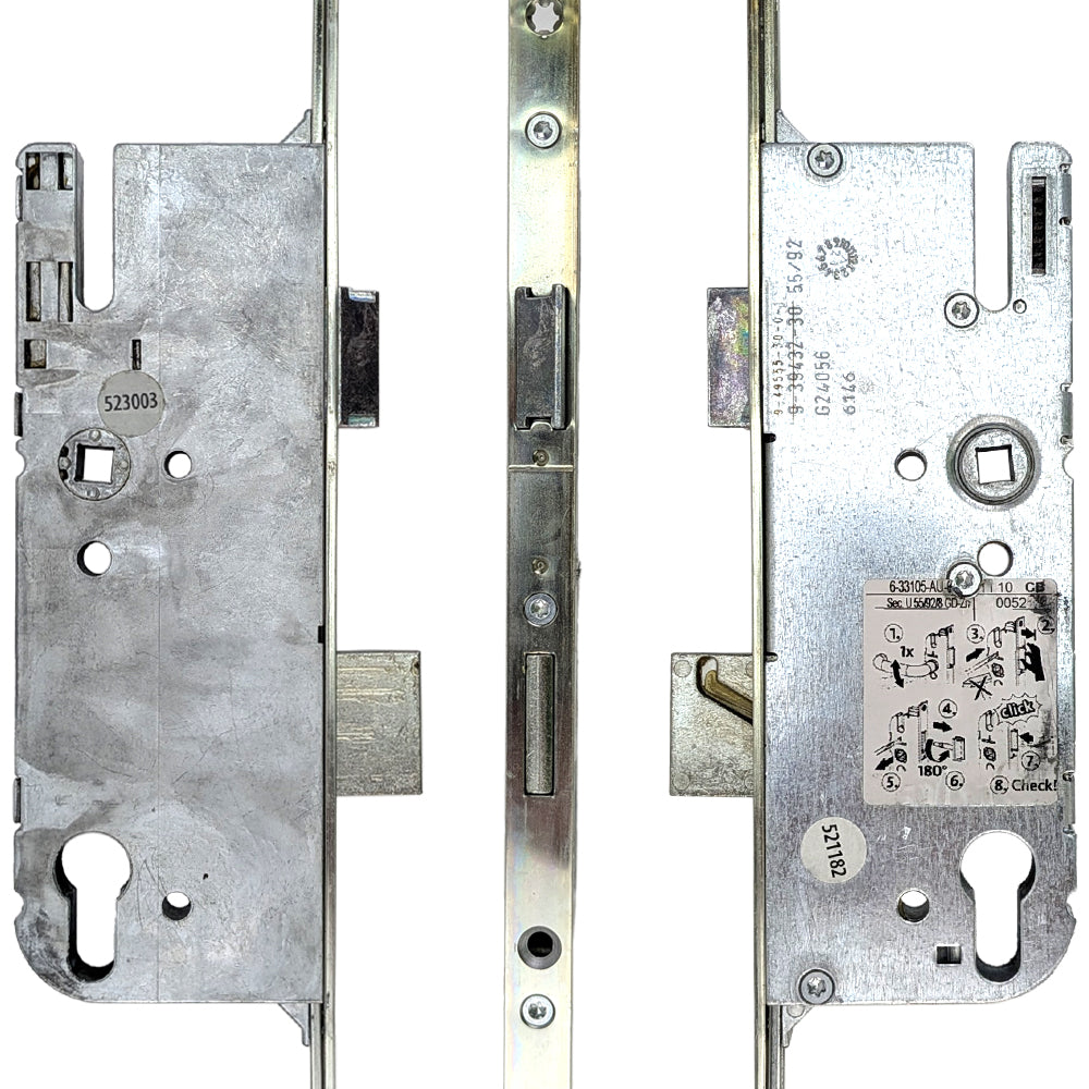 G-U/Ferco Europa Tripact/Cremona S2 5-Point Locking Gear - 55/92 - Silver Ferguard - G-U/Ferco Europa Tripact/Cremona S2 5-Point Locking Gear - 55/92 - Silver Ferguard