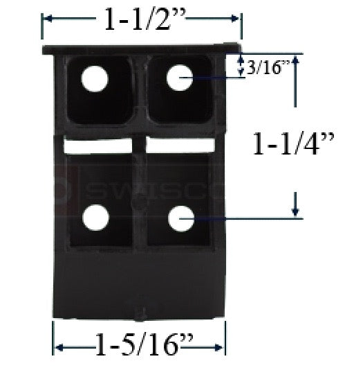 Tyco Sash Cam for Double Hung Commercial Window Channel Balance - Tyco Sash Cam for Double Hung Commercial Window Channel Balance