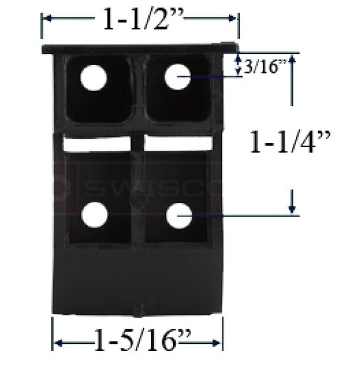 Tyco Sash Cam for Double Hung Commercial Window Channel Balance - Tyco Sash Cam for Double Hung Commercial Window Channel Balance