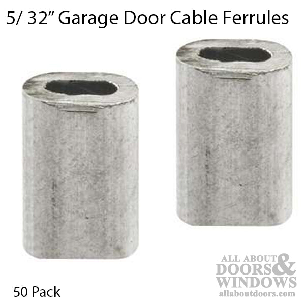 Cable Ferrules - Bulk - 5/32 Inch - 50 pcs - Cable Ferrules - Bulk - 5/32 Inch - 50 pcs