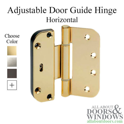 Horizontal Adjustable Guide Door Hinge 4x4 Guide Hinge 2D V400 Series - Horizontal Adjustable Guide Door Hinge 4x4 Guide Hinge 2D V400 Series