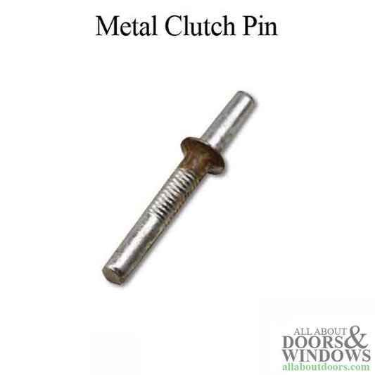Metal Pivot Bar, Clutch Pin for Wood Window