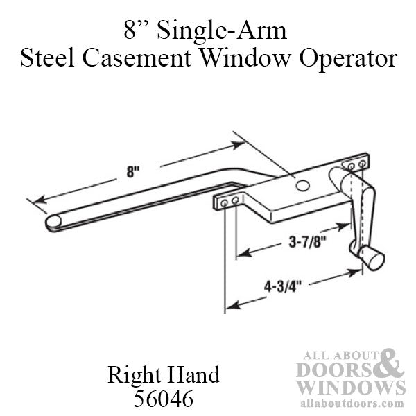 Casement Window Operator, 8