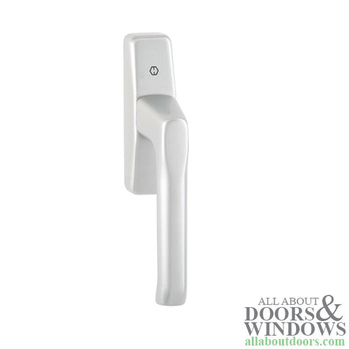 Turn & Tilt Window Handle, Silver, London, Cast Aluminum - Turn & Tilt Window Handle, Silver, London, Cast Aluminum