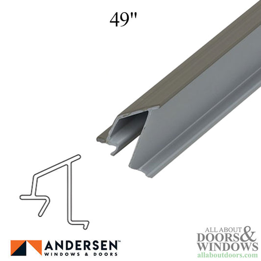 Andersen Glazing Bead, Perma-Shield Improved/E-Z 400 Series, 5/8" C45, 49" - Terratone