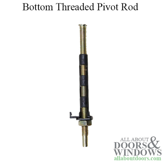 FloatAway Bottom Corner Threaded Pivot Rod, 1/4 Diameter Pin