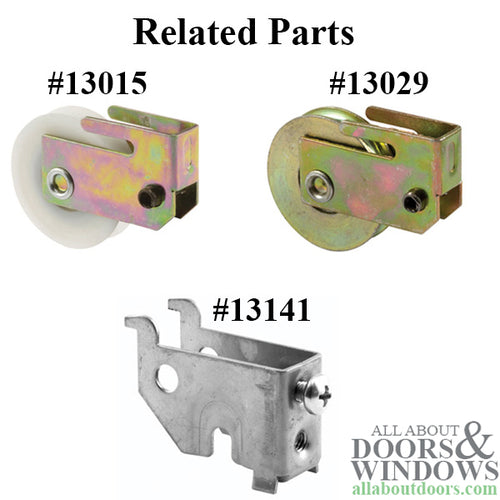 Sliding Patio Door Roller 1.5 Inch Nylon Wheel Diameter with Metal Housing - Sliding Patio Door Roller 1.5 Inch Nylon Wheel Diameter with Metal Housing