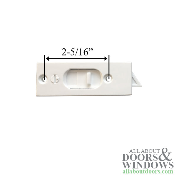 Tilt Latch, White, 2-5/16