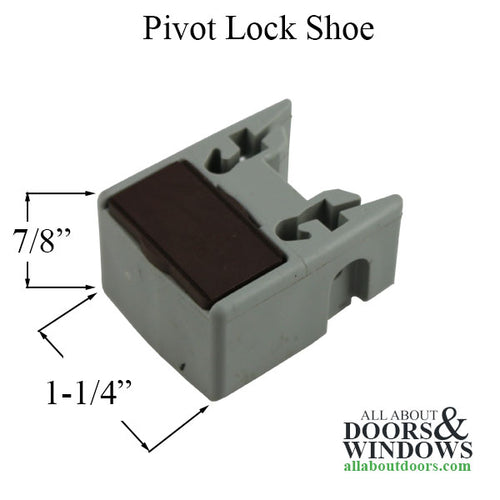 Pivot Lock Shoe, 1-1/4