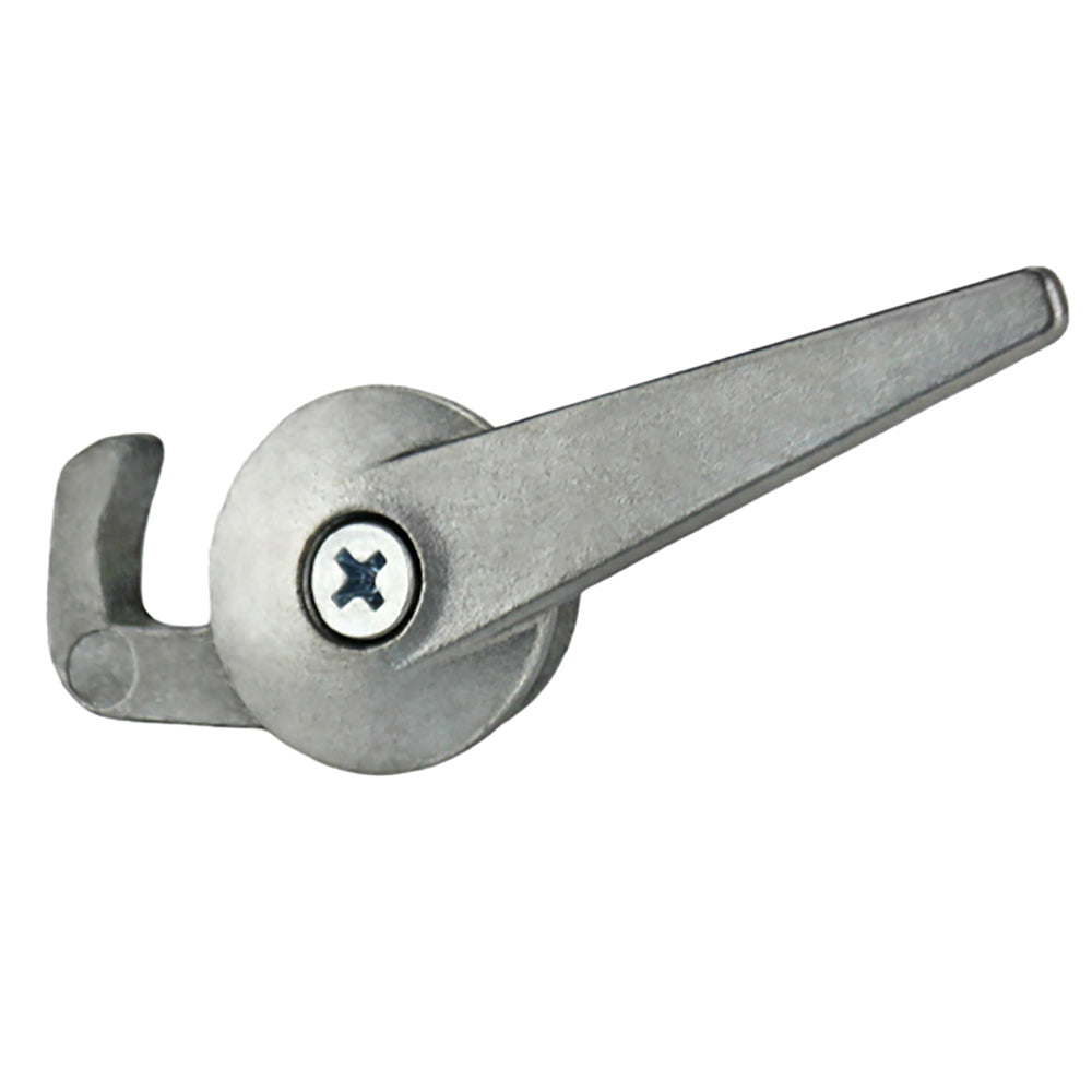 Diecast Lever & Hook Latch for Sliding Screen Door - Gray - Diecast Lever & Hook Latch for Sliding Screen Door - Gray