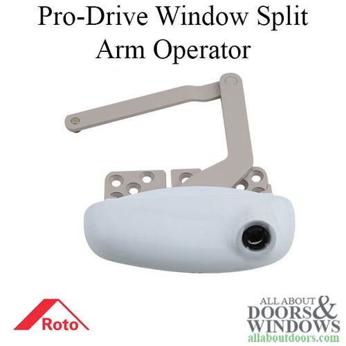 Roto Pro-Drive Split Arm Casement Operator - Left Hand - Roto Pro-Drive Split Arm Casement Operator - Left Hand