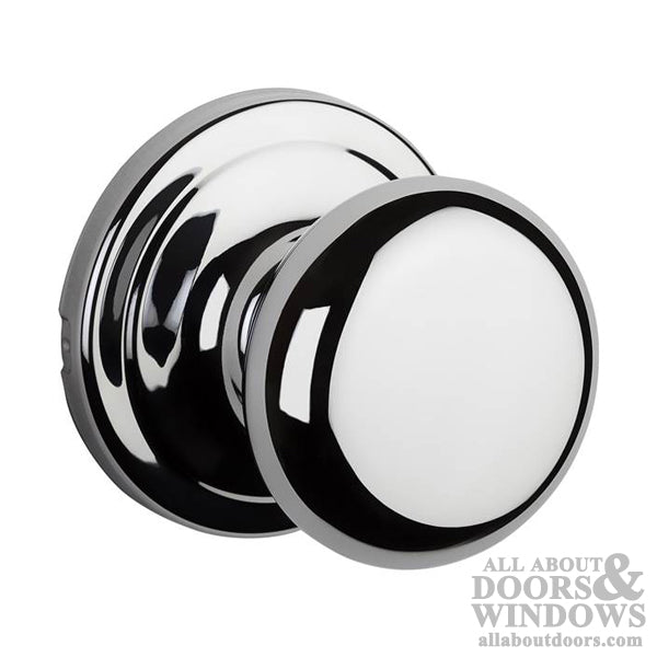 Kwikset Hancock Dummy Door Knob Pair Bright Chrome Hancock Dummy Door Handles - Kwikset Hancock Dummy Door Knob Pair Bright Chrome Hancock Dummy Door Handles