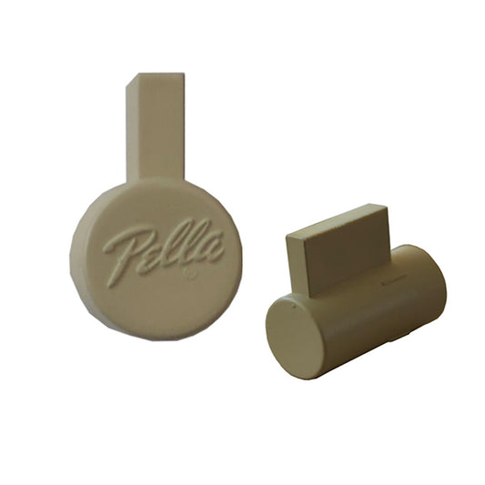 Pella Cylinder Plug For Sliding Door Handles Tan Plastic Cylinder Plug