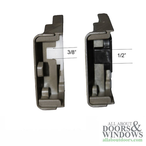 Truth Secondary Home Gard Sash Lock for Tie Bar Applications with Black Cam - Truth Secondary Home Gard Sash Lock for Tie Bar Applications with Black Cam