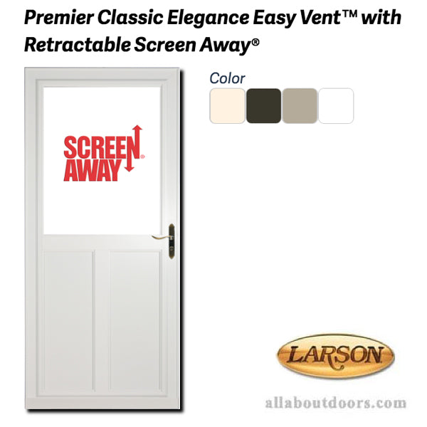 Larson Easy Vent Highview Storm Door - Larson Easy Vent Highview Storm Door