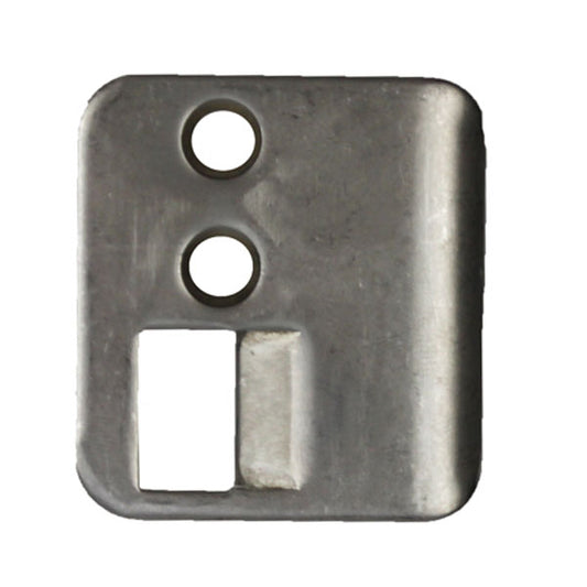 Strike Plate, PS0021L, Shootbolt.1.63 x 1.75- Stainless Steel
